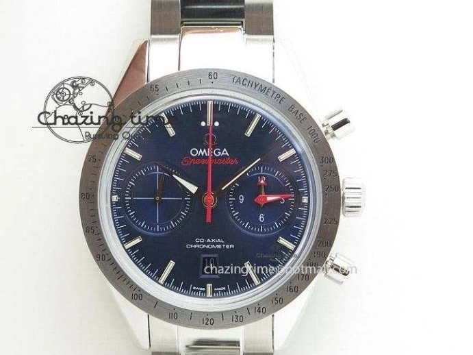 0117 Planet Ocean Master Chronometer 600M 45.5mm SS SCF 1:1 Best Edition Blue Bezel Blue Dial on SS Bracelet A9900 Super Clone Lightweight 7676